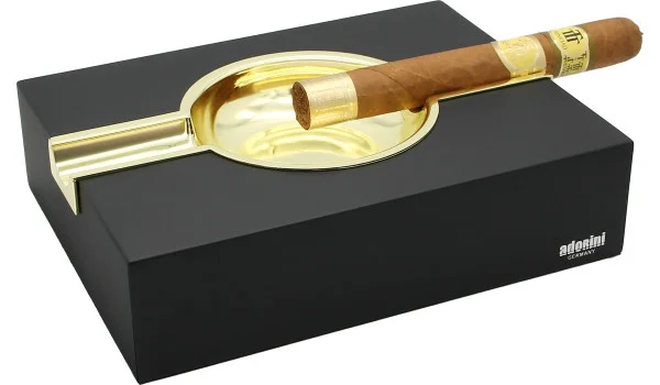 Pepeljara adorini za cigare crna mat