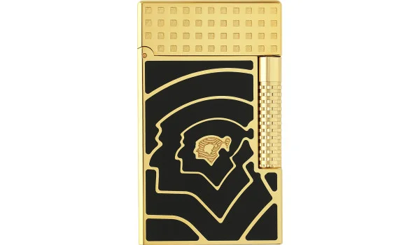 Upaljač S. T. Dupont Le Grand Cohiba 60 crno-zlatni C23472CL