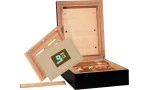 BigSmoke humidor mini crni s pakiranjem Bovede 72 %