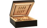 BigSmoke humidor mini crni s pakiranjem Bovede 72 %
