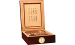 BigSmoke humidor mini smeđi s pakiranjem Bovede 72 %
