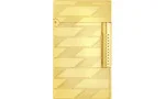 Upaljač S. T. Dupont Le Grand žuto zlato Guilloche Monogram C23178