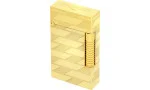 Upaljač S. T. Dupont Le Grand žuto zlato Guilloche Monogram C23178