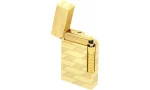Upaljač S. T. Dupont Le Grand žuto zlato Guilloche Monogram C23178
