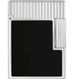 Upaljač S. T. Dupont Ligne 1 crni lakirani paladij C14121