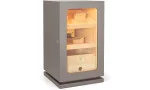 adorini Humidor Lumina Grande Deluxe svijetlo sivi