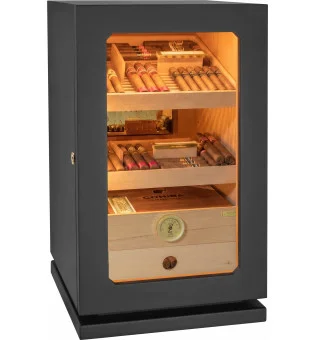 Humidor adorini Lumina Grande Deluxe crni