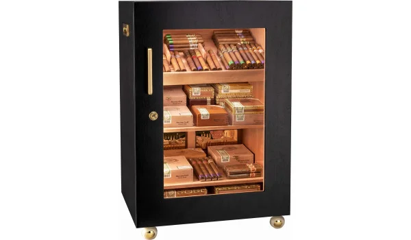 adorini Cabinet Humidor Caddy crni